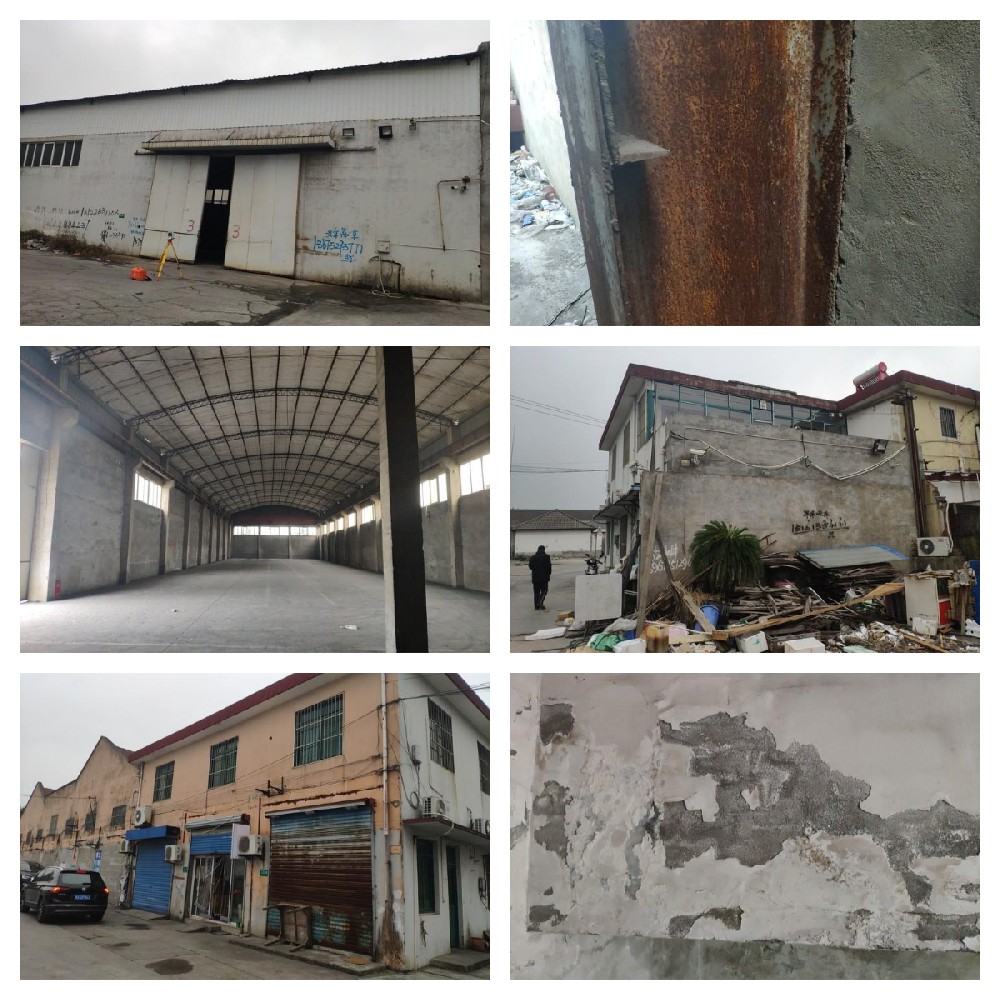 馬橋鎮(zhèn)三棟房屋建筑結構質量評估